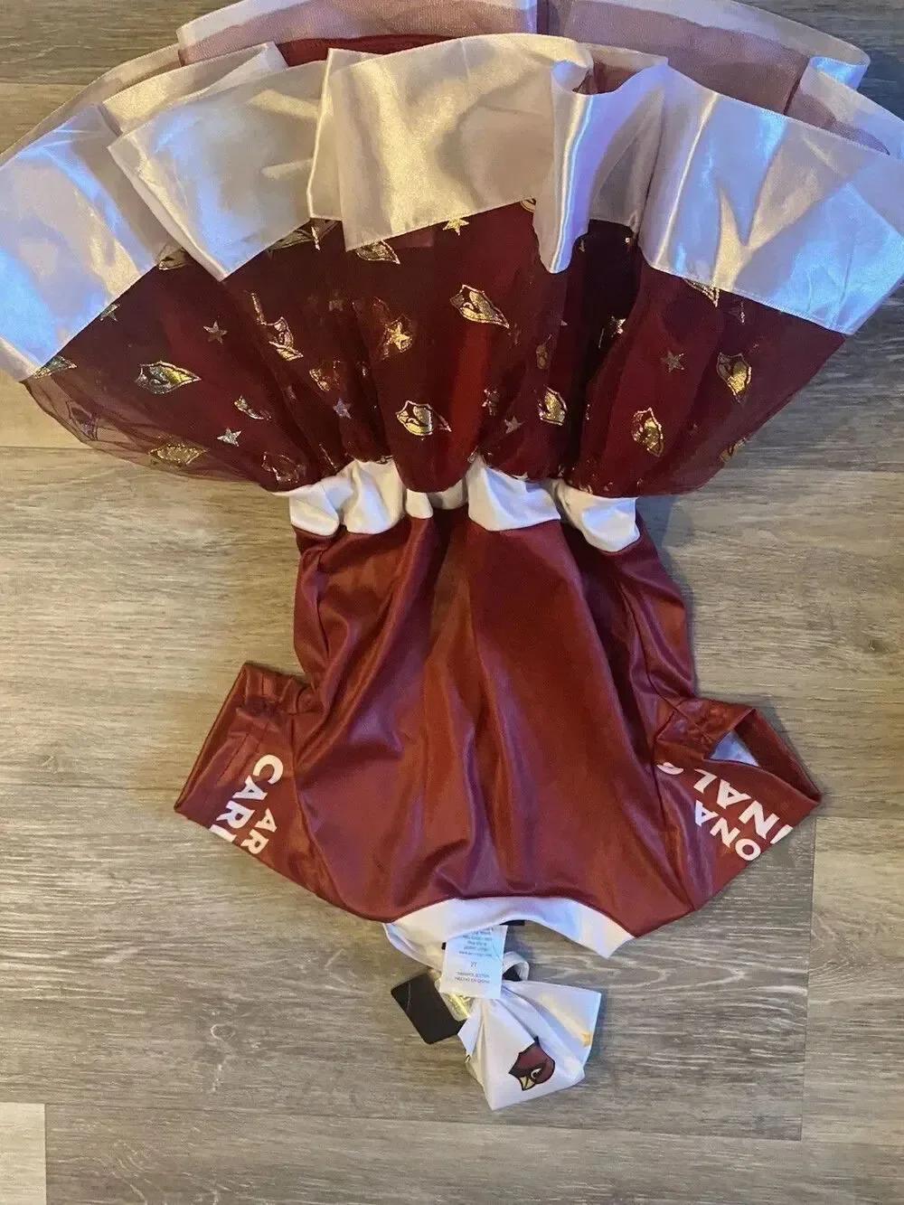 Arizona Cardinals NFL Football Little Girl Size 2T Dress Outfit Tutu Costume Bow